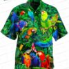 Green Grogu Star Wars Hawaiian Shirt for Sci-Fi Fans, Tropical Aloha