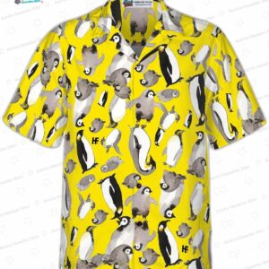 Penguin Family Hawaiian Shirt 2