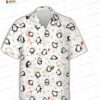Penguin Hibiscus Hawaiian Shirt for Tropical Vacations