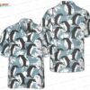 Ocean Penguin Hawaiian Shirt for Coastal Summer Style
