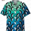 Trendy Penguin Seamless Pattern Hawaiian Shirt for Animal Lovers