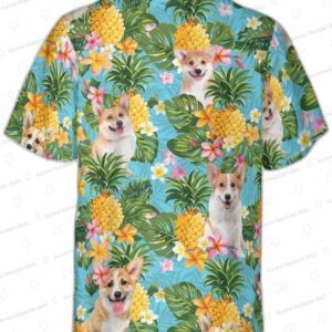 Pineapple Corgis Lover Hawaiian Shirt 1