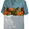 Vintage Cocktail Chest Band Hawaiian Shirt – Black Retro Bar Aloha Shirt