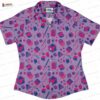 Bisexual Colors Gay Hawaiian Shirt, Long Sleeve RPG Dice Button-Up