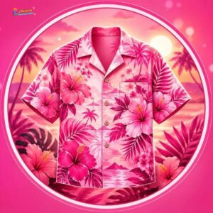 Pink Hawaiian Shirt