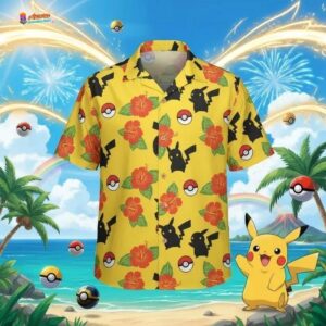 Pokemon Hawaiian Shirt