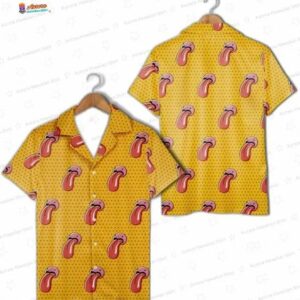 Pokemon Hawaiian Shirt Lickitung Yellow Hawaii Shirt Pokemon Aloha Shirt 1