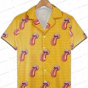Pokemon Hawaiian Shirt Lickitung Yellow Hawaii Shirt Pokemon Aloha Shirt 2