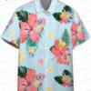 Magikarp Blue Floral Pokemon Hawaiian Shirt, Water Type Aloha Button-Up for Gamer Vacation Gift Magikarp Blue Floral Pokemon Hawaiian Shirt, Water Type Aloha Button-Up for Gamer Vacation Gift