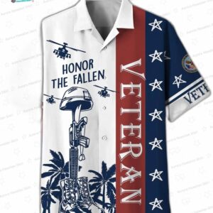 Premium Honor The Fallen US Veterans Hawaii Shirt NPVC070401 1