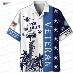 Premium Honor The Fallen US Veterans Hawaii Shirt NPVC070401 6