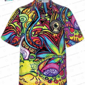 Psychedelic Research Volunteer Hawaiian Shirt 3