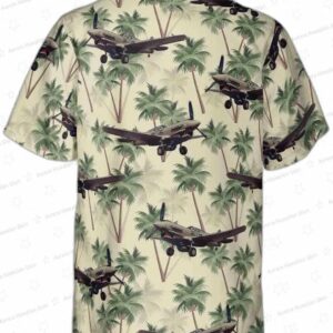 Retro Airplane Hawaii Palm Tree Hawaiian Shirt S-5XL 3