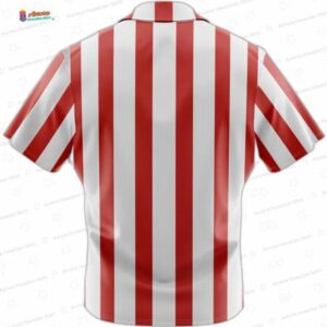 Roronoa Zoro Pre-Timeskip Stripes One Piece Button Up Hawaiian Shirt 1
