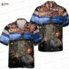 Air Force C-130 Hercules 4th of July Hawaiian Shirt – Patriotic Aircraft Aloha Shirt