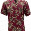 Royal Palms Black Rayon Hawaiian Shirt – Classic Palm Resort Shirt