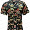 Royal Palms Moonlight Teal Rayon Hawaiian Shirt – Resort Shirt