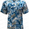 Santa s Surf Shack Red Rayon Hawaiian Shirt – Holiday Beach Shirt