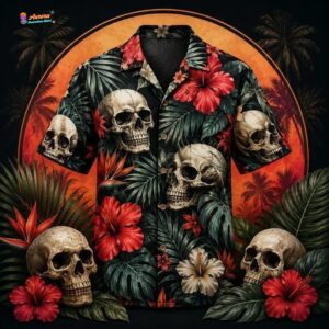 Skull Hawaiian Shirt