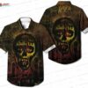 Slayer Band Member Hawaiian Shirt – Vintage Thrash Metal Skull Button-Up