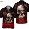 Slayer South Of Heaven Hawaiian Shirt – Vintage Heavy Metal Skull Shirt