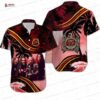 Trendy Tropical Parrot Slayer Hawaiian Shirt for Summer Metal Fans