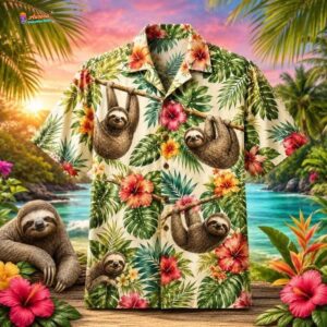 Sloth Hawaiian Shirt