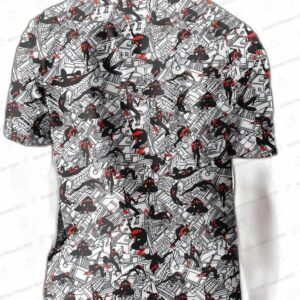 Spiderman 2026 Button Shirt Marvel Superhero Comic Aloha Hawaiian Shirt 2