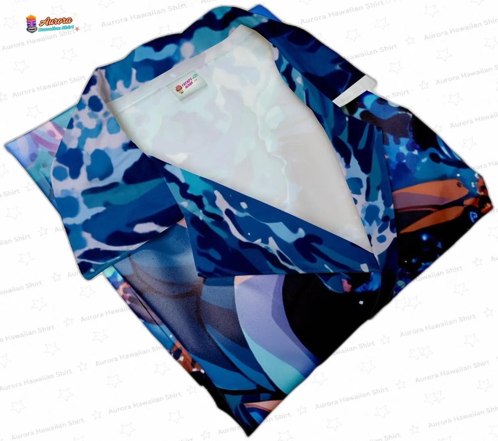 Squirtle Evolution Pokemon Hawaiian Shirt, Blue Water Anime Aloha Button-Up for Gamer Vacation Gift Squirtle Evolution Pokemon Hawaiian Shirt, Blue Water Anime Aloha Button-Up for Gamer Vacation Gift