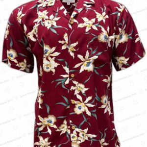 Star Orchid - Burgundy