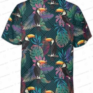 Summer Exotic Pattern With Toucan Bird Hawaiian Shirt Tropical Toucan Shirt Toucan Hawaiian Shirt Fo 1