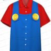 Toad Yoshi Kart Mario Hawaiian Shirt, Racing Gamer Aloha Button-Up for Summer Vacation Gift