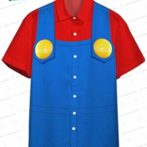 Super Mario Hawaii Shirt Mario and Luigi Tropical Hawaiian Shirt 1