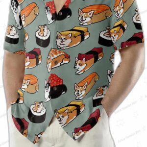 Sushi Corgi Hawaiian Shirt Best Corgi Shirt For Men And Women 4