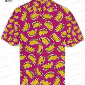 Funny Taco Pattern Hawaiian Shirt for Food Lovers
