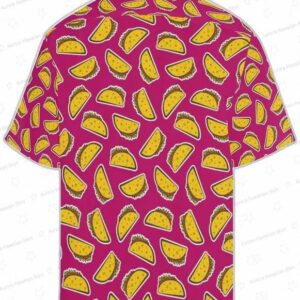 Taco Pattern Print Design Hawaiian Shirt 1