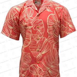 Taro Leaf - Coral