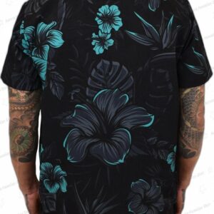 Teal-biscus ULTRA Hawaiian Shirt 1