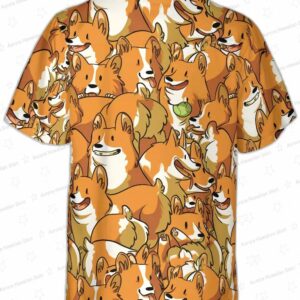 The Corgi Friends Hawaiian Shirt 1