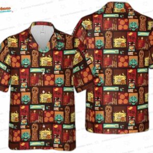 Tiki The Goonies Characters Hawaii Shirt All Characters 2