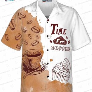 Time For Coffee Hawaiian Shirt 2