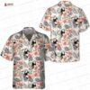 Retro Toucans And Tropical Plants Toucan Hawaiian Shirt, Light Aloha Button-Up for Bird Lover Vacation Gift