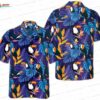 3D Parrot Toucan Ace Ventura Hawaiian Shirt for Movie Fans