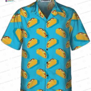 Traditional Mexican Food Taco Hawaiian Shirt for Taco Lovers