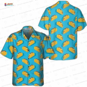 Traditional Mexican Food Taco Hawaiian Shirt 2