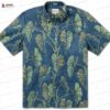 Royal Blue Hibiscus Hawaiian Shirt, Tropical Floral Aloha Button-Up for Beach Vacation Gift