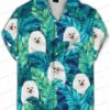 Brown Staffordshire Bull Terrier Pineapple Hawaiian Shirt Brown Staffordshire Bull Terrier Pineapple Hawaiian Shirt