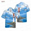 Convair F-106 Delta Dart Michigan Air Force Hawaiian Shirt – Sunset Bridge Aircraft Aloha Shirt