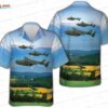 Popular Vintage Military Helicopter Hawaiian Shirt for Men Women