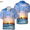 US Navy Enlisted Submarine Dolphins Hawaiian Shirt for Veterans